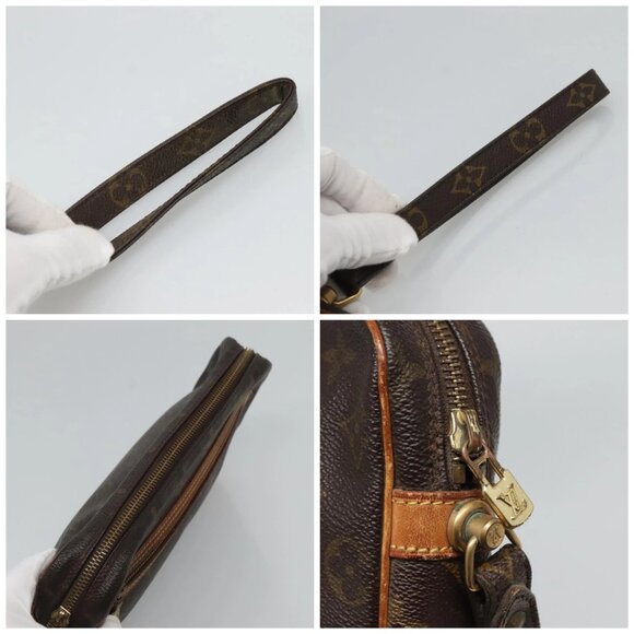 LOUIS VUITTON Monogram Marly Dragonne GM Clutch Bag M51825 LV Auth hk2543 - Picture 16 of 16